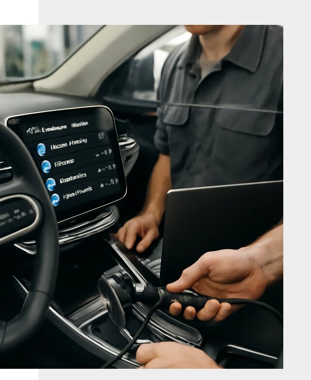 Установка приложений Geely для мультимедиа автомобиля в Асбесте