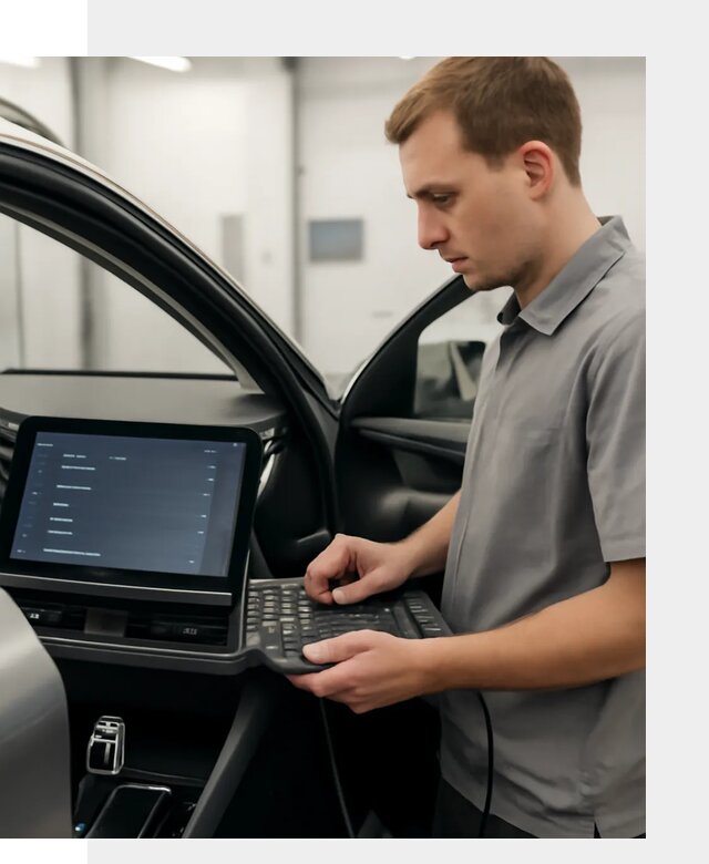 Русификация мультимедиа автомобилей Lynk Co в Асбесте
