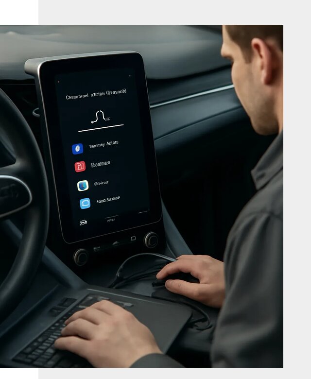 Установка приложений Lynk Co на автомобиль в Асбесте