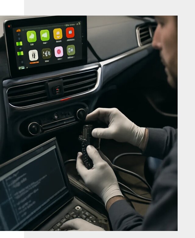 Активация Apple CarPlay в Асбесте для штатной мультимедиа